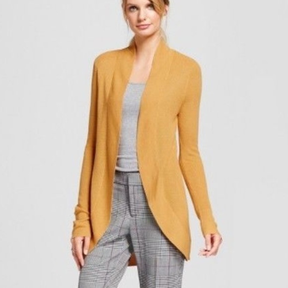 yellow gold cardigan